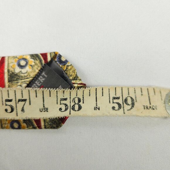 2 Robert Talbott Best of Class Floral Flower Geometric Silk Ties Made In USA - Picture 10 of 10